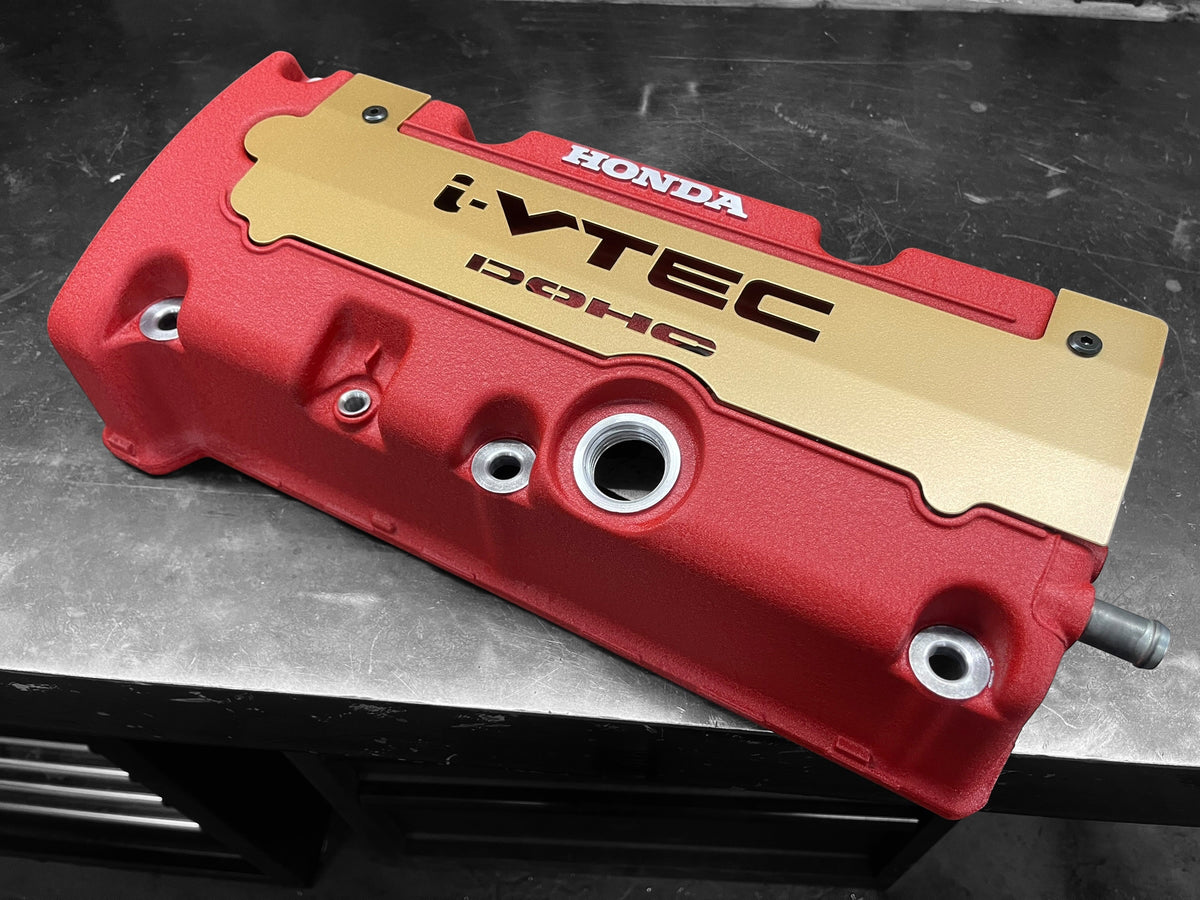 Honda K SERIES K24Z K24Z7 COIL PACK COVER CIVIC SI 9TH Gen SATIN GOLD «i-VTEC”