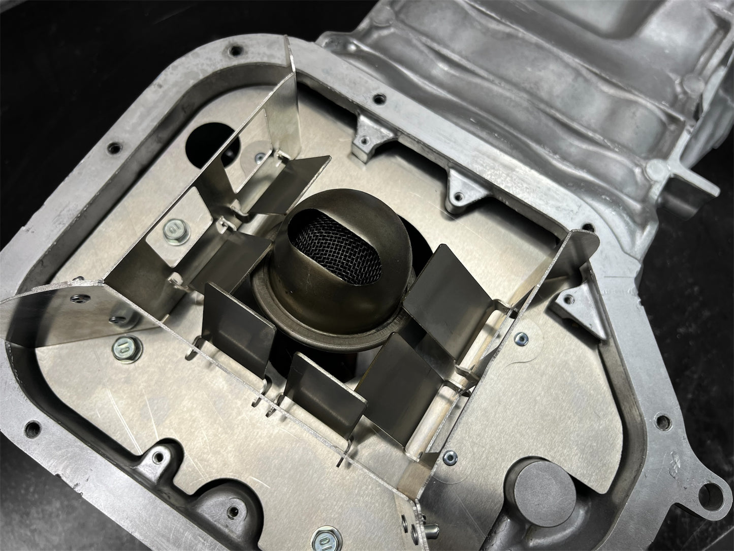 VQ35DE 2003–2006 Nissan 350Z / Infiniti G35 (RWD Only) Oil Pan Baffle Anti Oil Starvation Upgrade