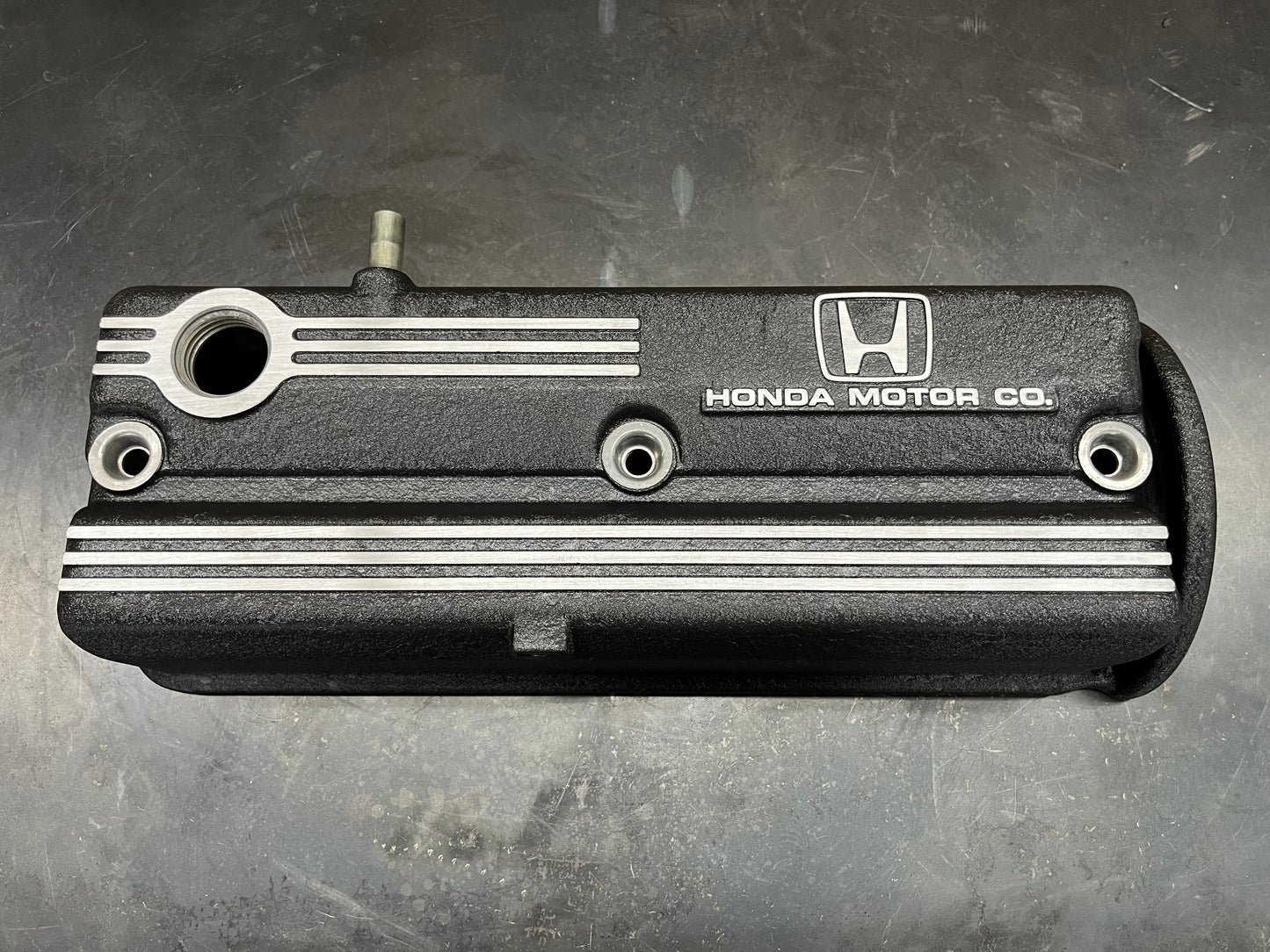 Honda Prelude Accord 86-89 Valve Cover 2.0 Powder Coated Wrinkle Black