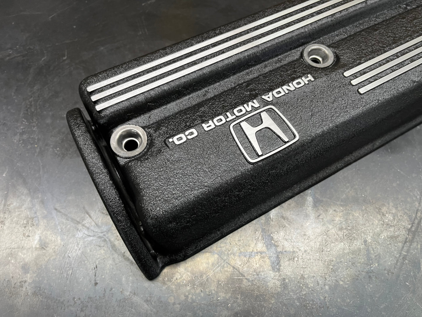 Honda Prelude Accord 86-89 Valve Cover 2.0 Powder Coated Wrinkle Black