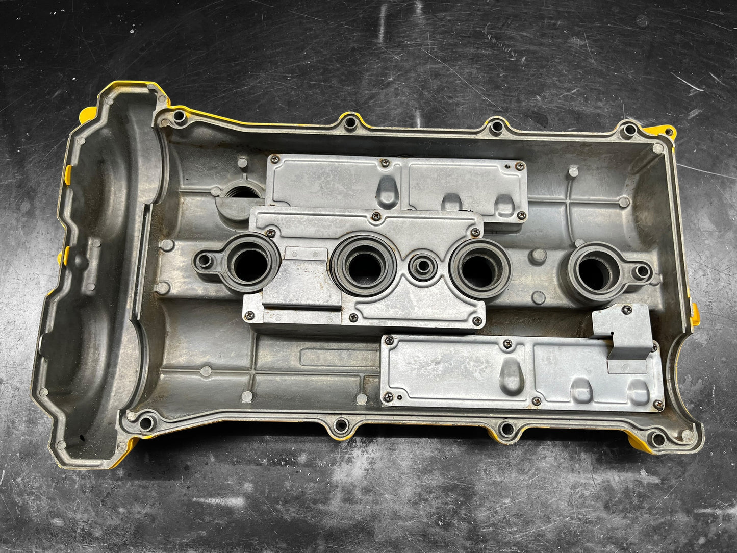 1990-1993 MAZDA MIATA MX-5 1.6 ENGINE VALVE COVER Power Coated Yellow OEM