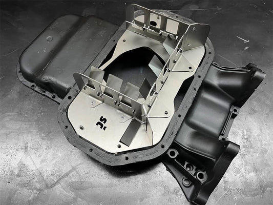 1UZ-FE Lexus SC400 REAR Sump Oil Pan Baffle Anti Oil Starvation Upgrade