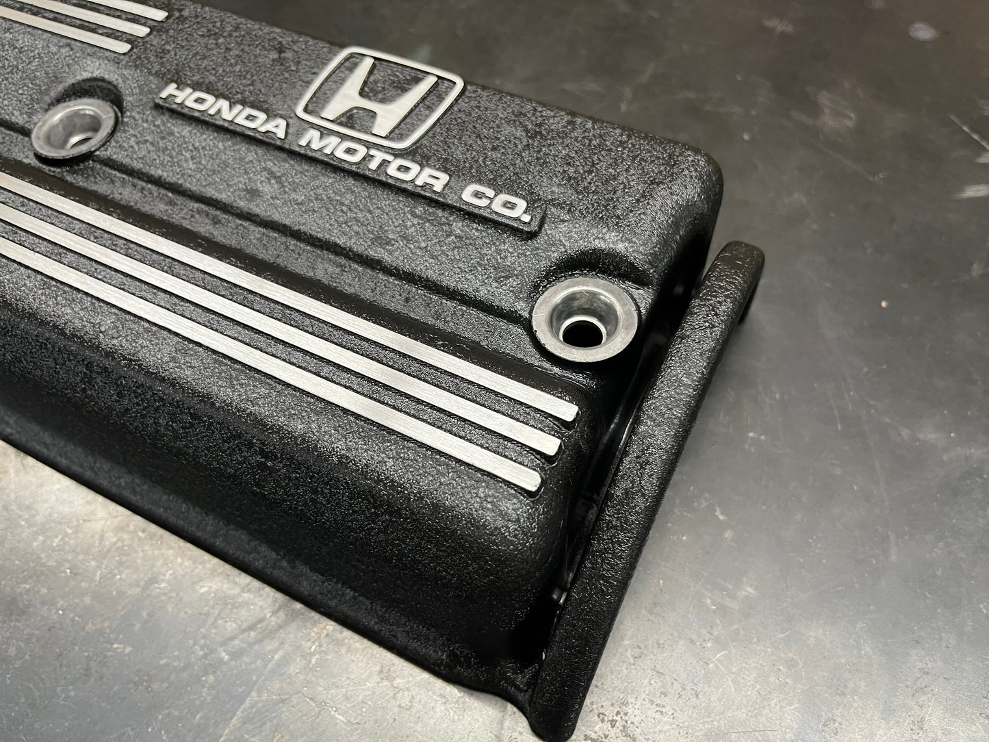 Honda Prelude Accord 86-89 Valve Cover 2.0 Powder Coated Wrinkle Black