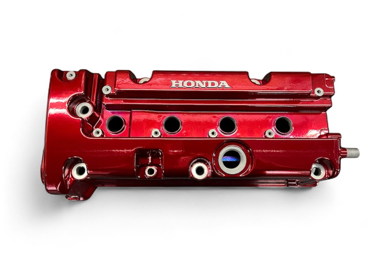 Honda K-SERIES K24 K20 Valve Cover Type R Civic RSX Powder Coated CANDY RED