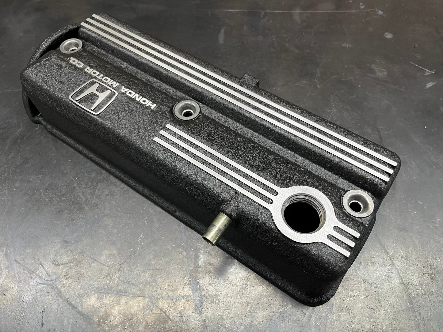 Honda Prelude Accord 86-89 Valve Cover 2.0 Powder Coated Wrinkle Black