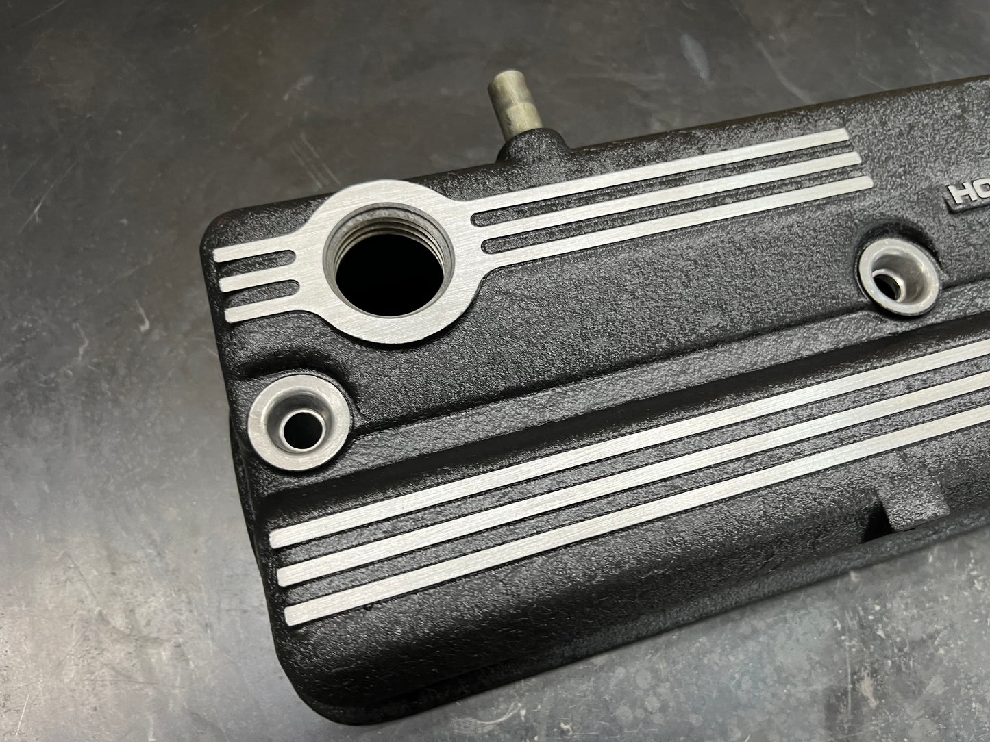 Honda Prelude Accord 86-89 Valve Cover 2.0 Powder Coated Wrinkle Black