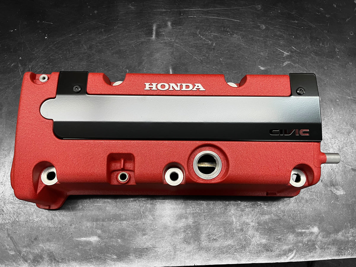 K20 K24 COIL PACK COVER FOR K-SERIES POWDER COATED SEMI GLOSS BLACK “CIVIC”
