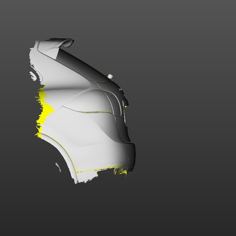 Porsche Cayenne Turbo tailgate 3D Scan STL