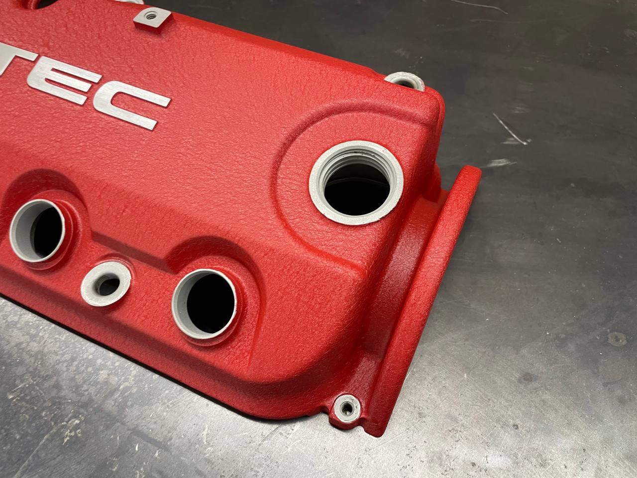 Honda F-Series F22 F23 94-02 Accord VTEC Valve Cover Powder Coated WRINKLE RED