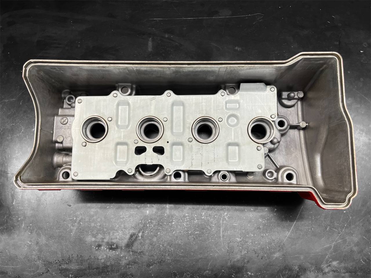 Honda K-SERIES K24Z CIVIC SI 9TH GEN Valve Cover Powder Coated WRINKLE RED