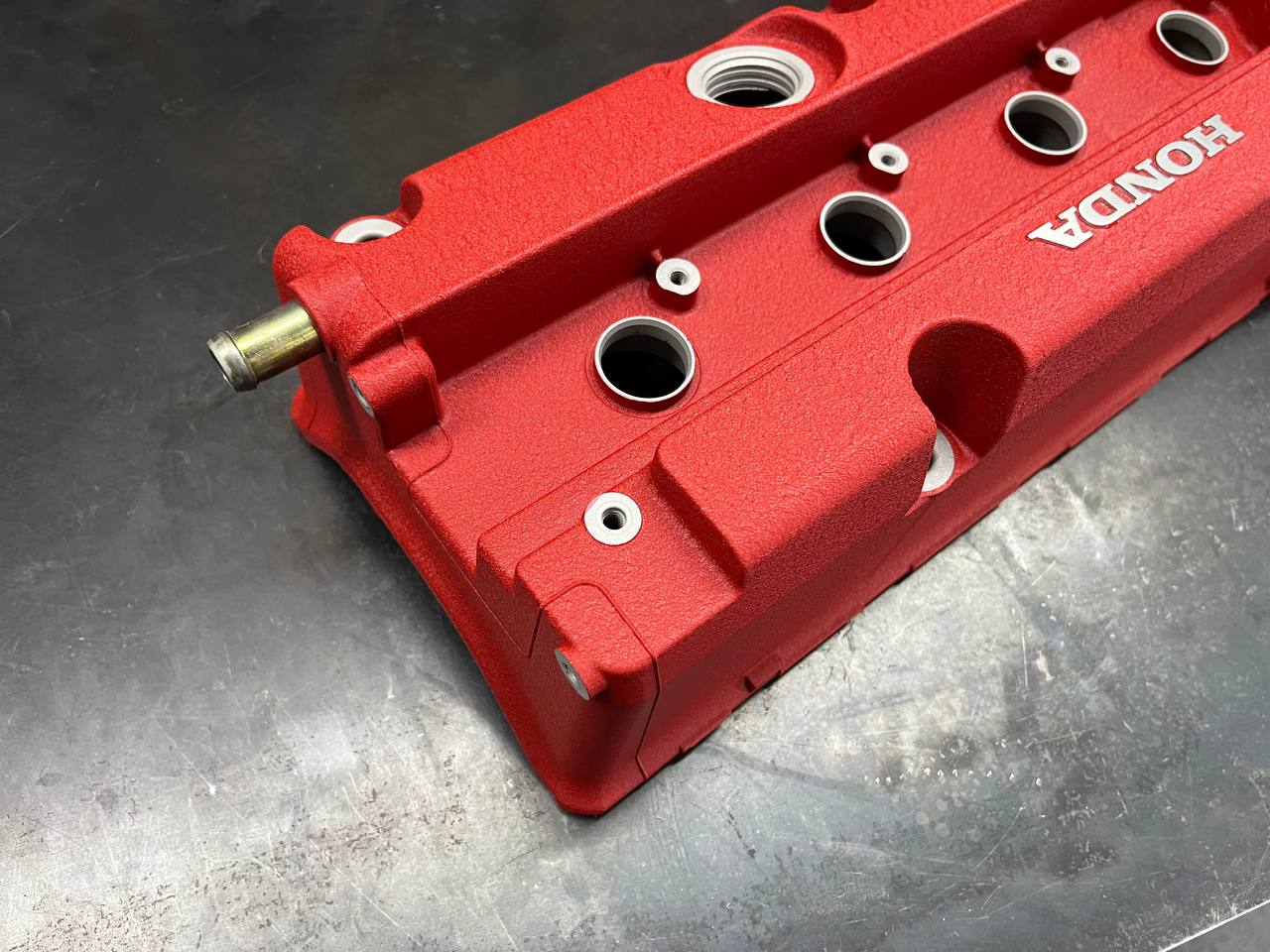 Honda K-SERIES K24 K20 Valve Cover Type R Civic RSX Powder Coated WRINKLE RED