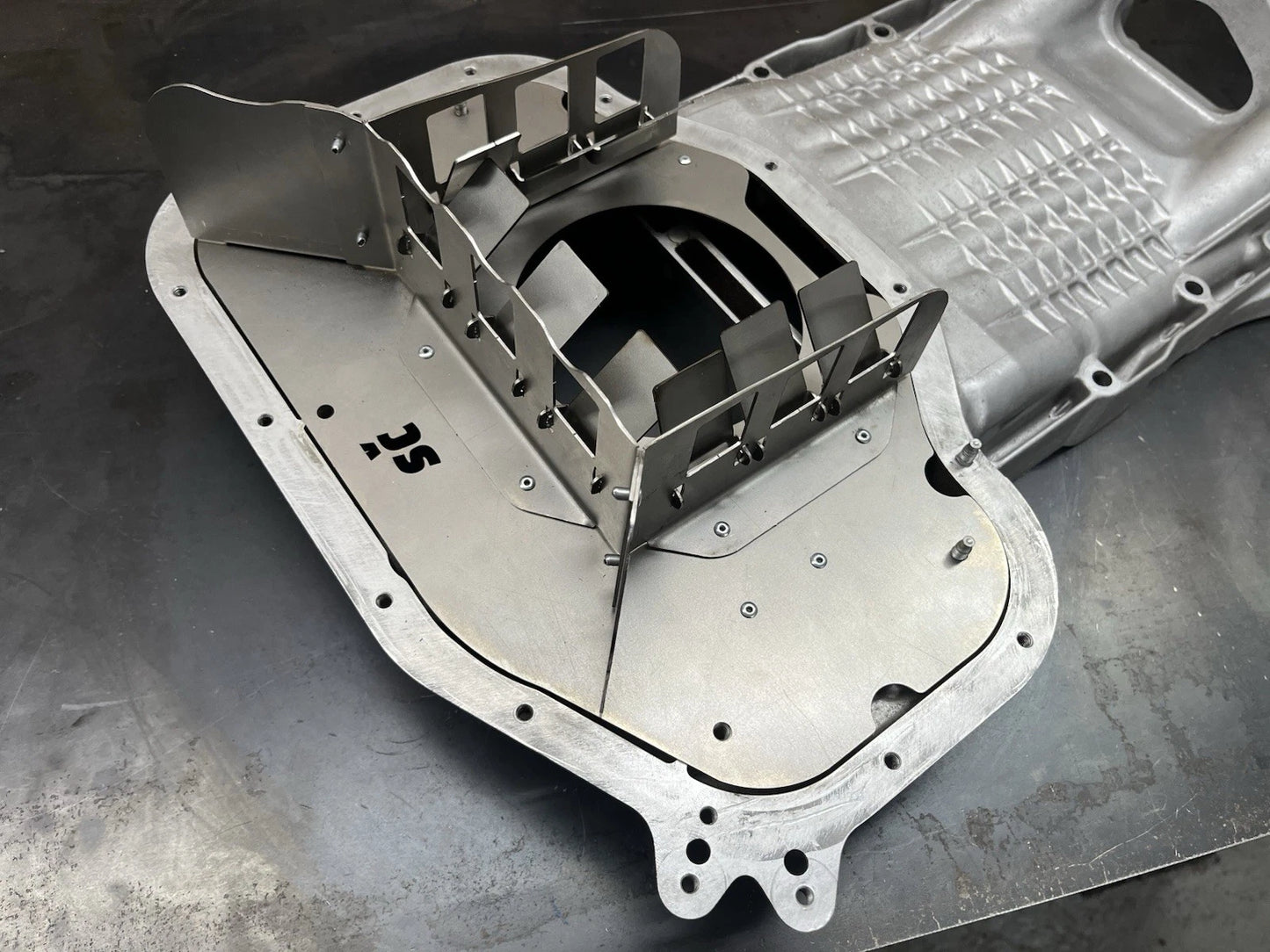 1UZ-FE NON VVTI Lexus LS400 FRONT Sump Oil Pan Baffle Anti Oil Starvation Upgrade