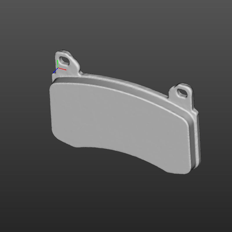 Tesla Model Y Front RH Brake Caliper (2 Scans With and Without Pads) 3D Scan STL