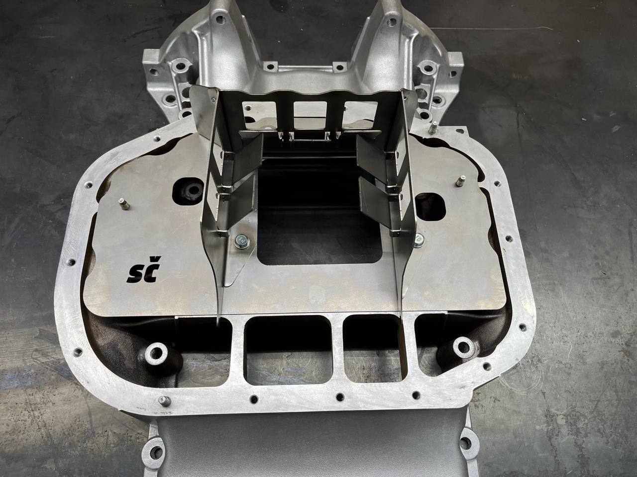 3UZ-FE VVTI Lexus LS430 Rear Sump Oil Pan Baffle Anti Oil Starvation Upgrade