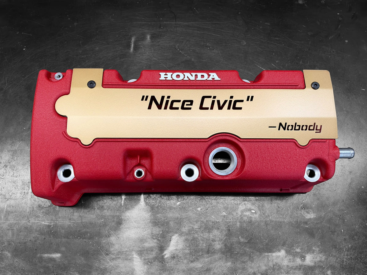 Honda K SERIES K24Z COIL PACK COVER CIVIC SI 9TH Gen SATIN GOLD "NICE CIVIC"