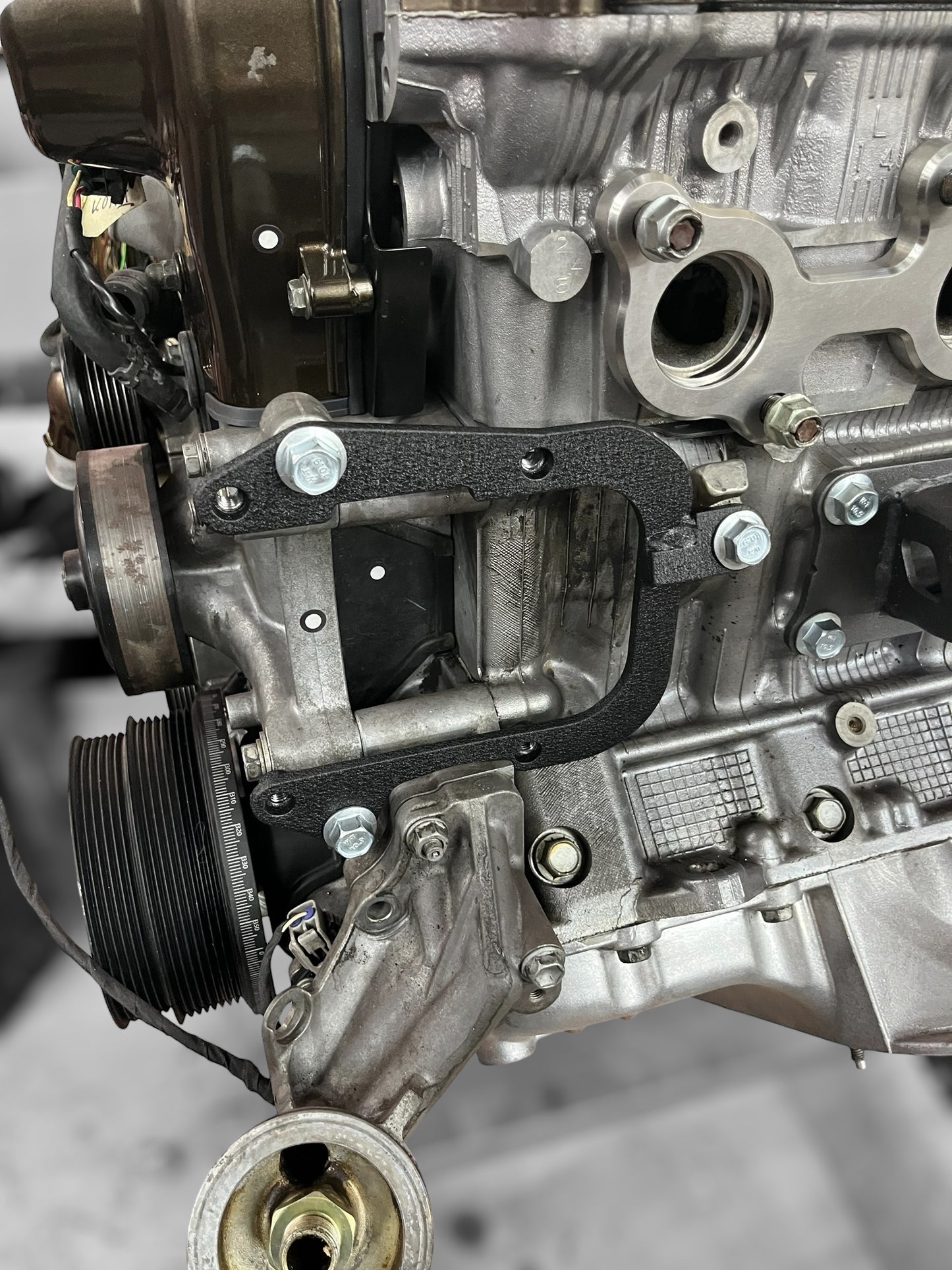 89-05 Mazda MX-5 AC Compressor Bracket for Toyota 1UZ/3UZ-FE Swap | Retain OEM AC