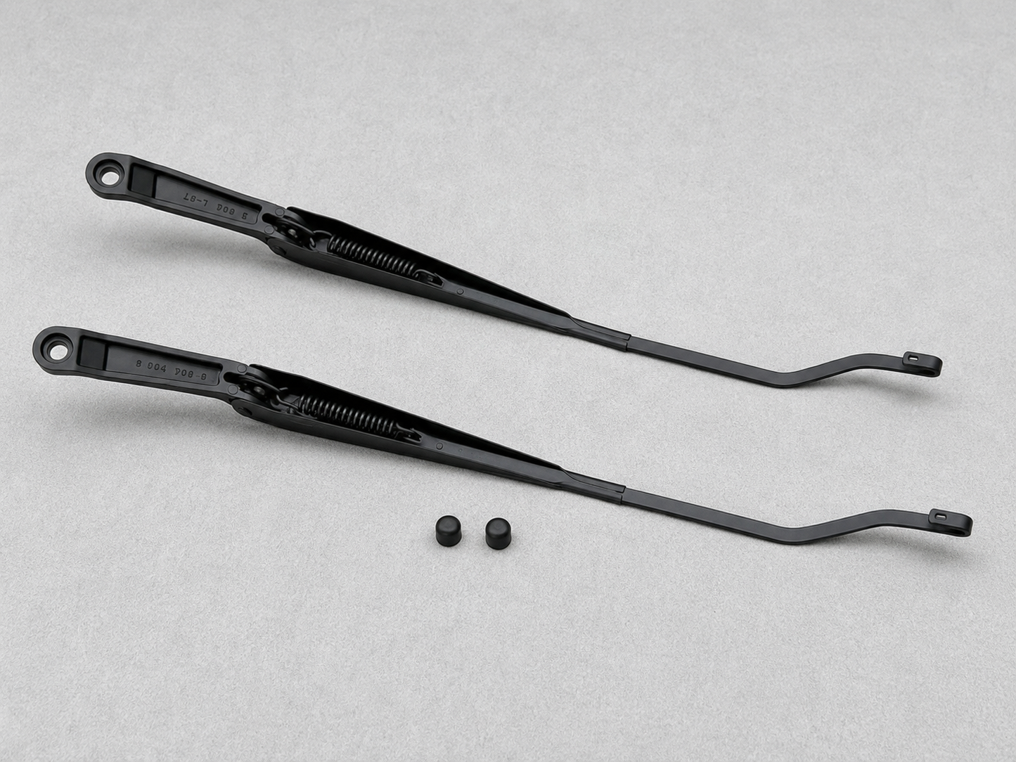 OEM 1996-2000 HONDA CIVIC WINDSHIELD WIPER ARMS SET DRIVER PASSENGER REFINESHED