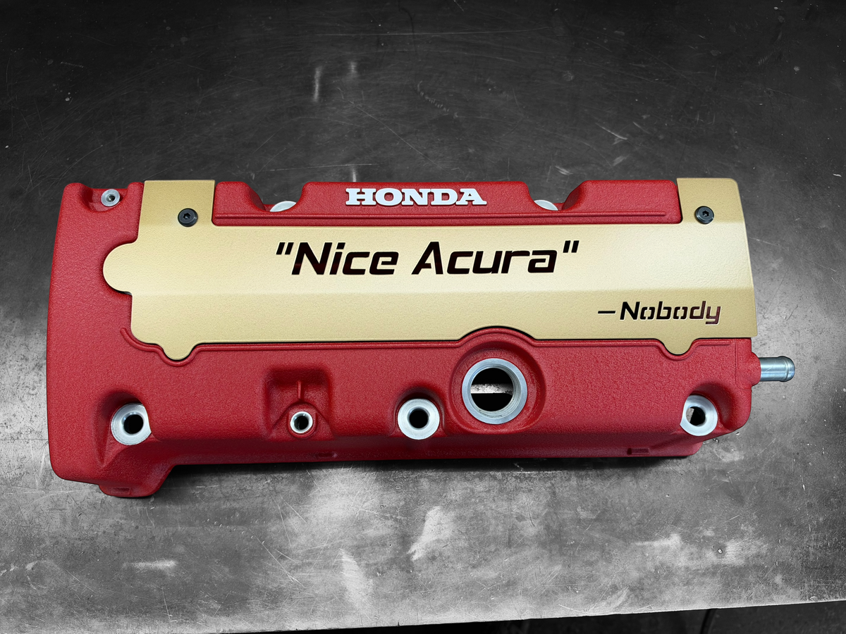 ACURA Honda K SERIES K24Z TSX COIL PACK COVER 9TH Gen SATIN GOLD "NICE ACURA"