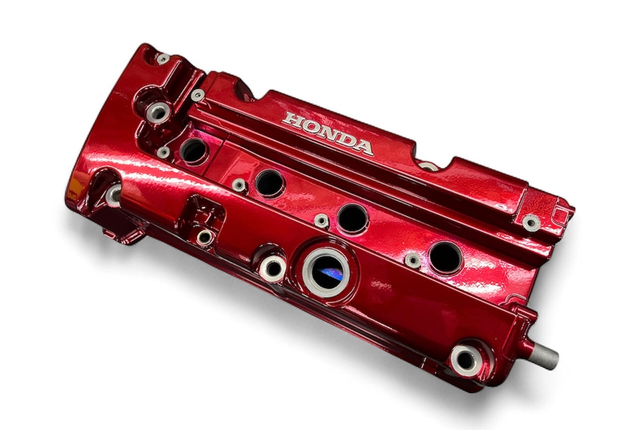 Honda K-SERIES K24 K20 Valve Cover Type R Civic RSX Powder CoatedCANDY RED