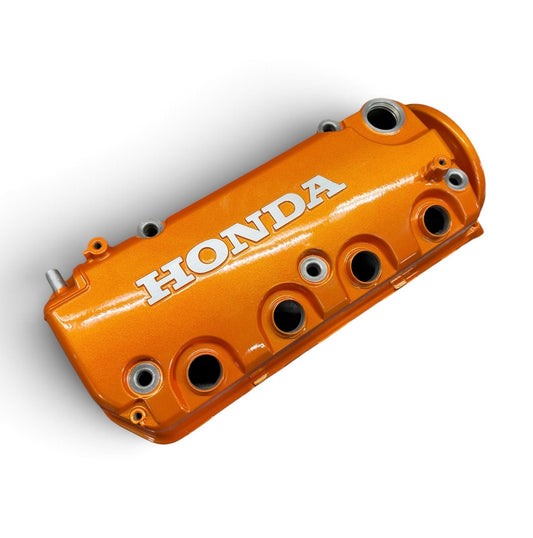 1992-2000 Honda Civic D Series Valve Cover Powder Coated Illusion Orange