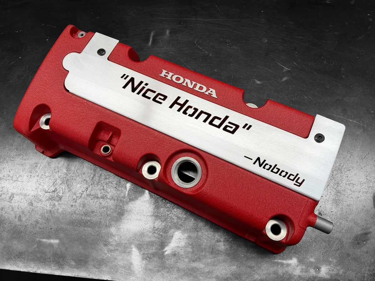 K20 K24 HONDA COIL PACK COVER FOR K-SERIES BARE ALUMINUM NICE HONDA
