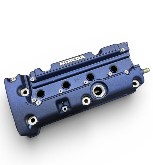Honda K SERIES K24Z CIVIC SI 9TH GEN VALVE COVER POWDER COATED WRINKLE BLUE