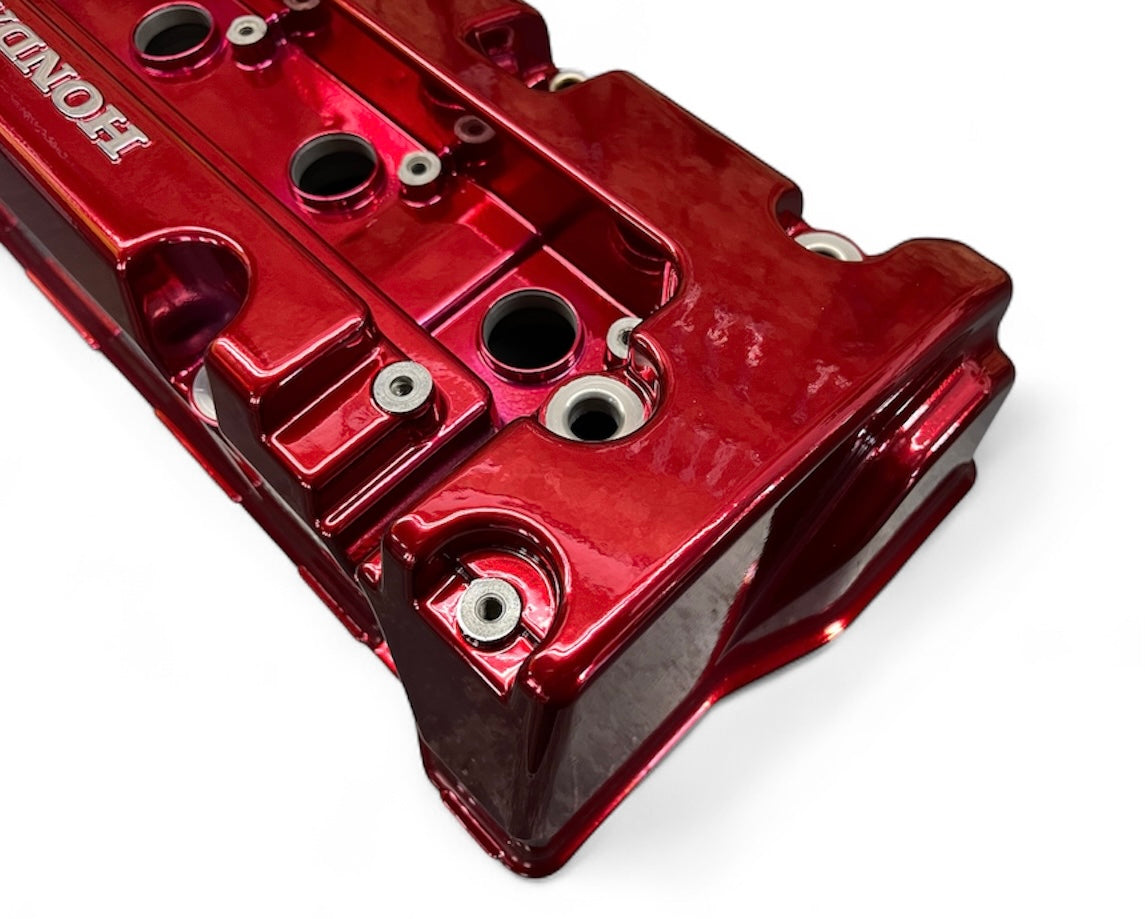 Honda K-SERIES K24 K20 Valve Cover Type R Civic RSX Powder CoatedCANDY RED