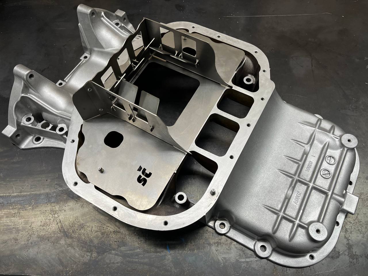3UZ-FE VVTI Lexus LS430 Rear Sump Oil Pan Baffle Anti Oil Starvation Upgrade
