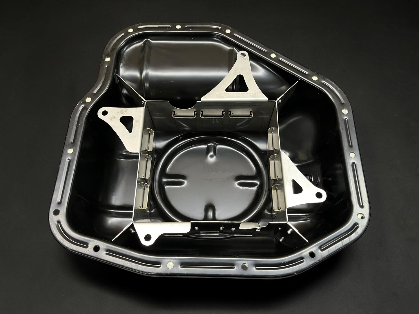 2JZ 1JZ Toyota Rear Sump Oil Pan Baffle Anti Oil Starvation Upgrade TYPE R2