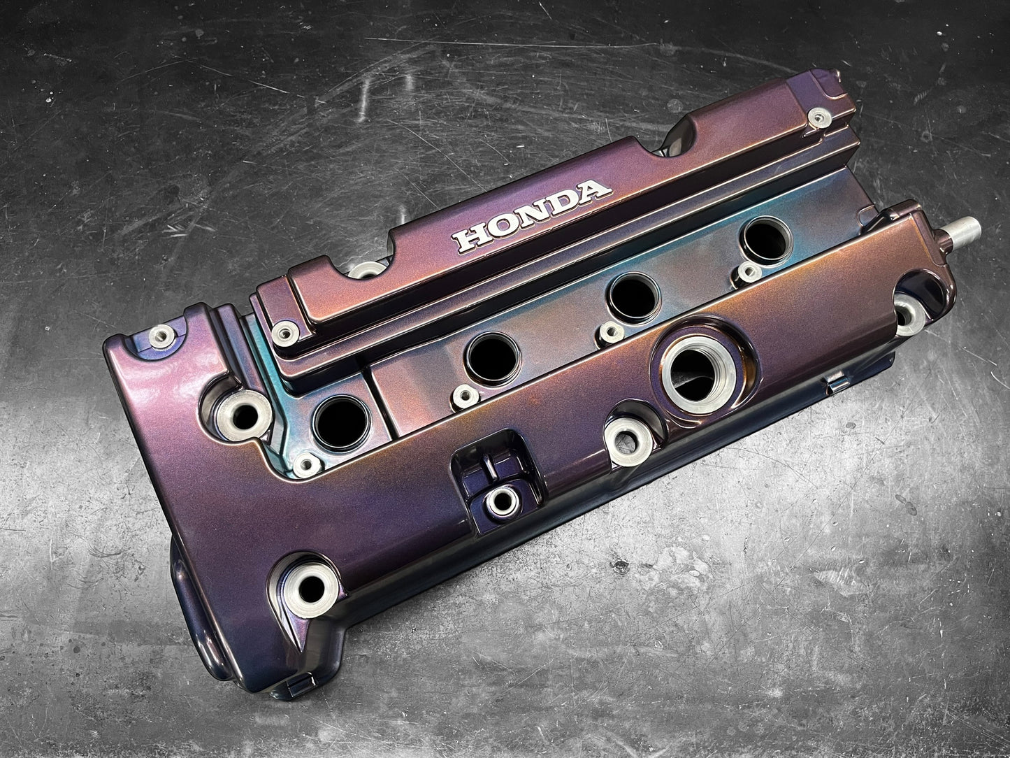 Honda K-SERIES K24 K20 Type R Civic RSX Valve Cover Powder Coated Chameleon