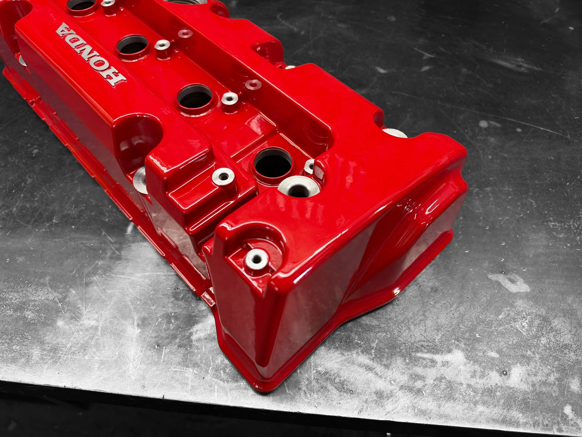 Honda K-SERIES K24 K20 Type R Civic RSX Valve Cover Powder Coated Glossy Red