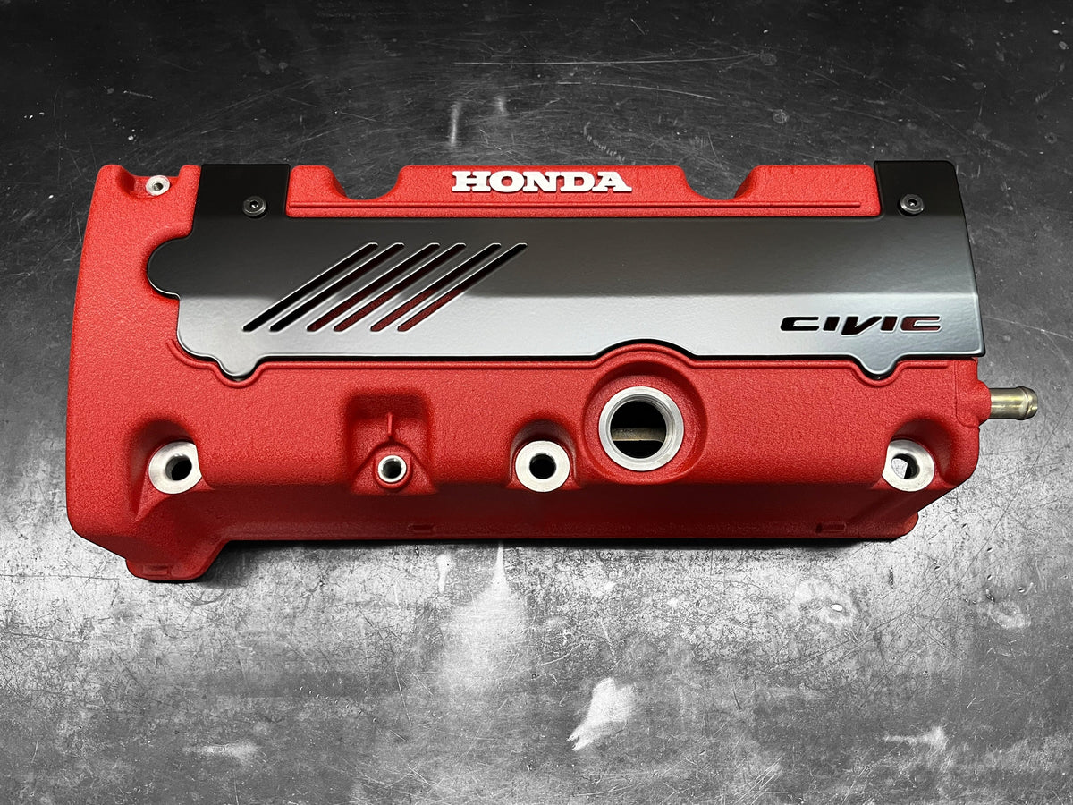 Honda K SERIES K24Z COIL PACK COVER CIVIC SI 9TH Gen Semi Gloss BLACK "CIVIC"