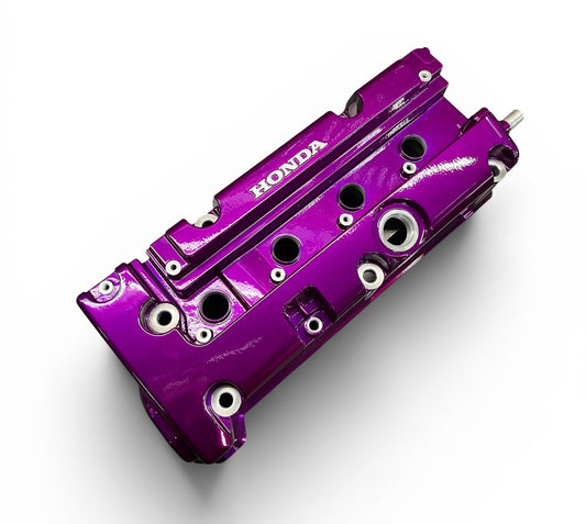 Honda K-SERIES K24 K20 Valve Cover Powder Coated ILLUSION VIOLET Type R Civic RSX