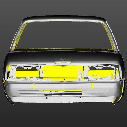 BMW E21 coupe body 3D Scan STL