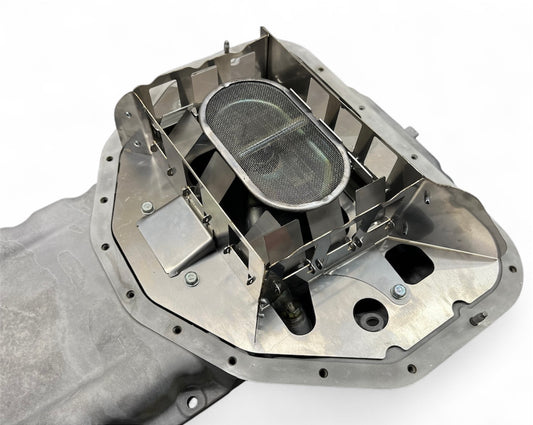 1JZ-GTE JDM Toyota Chaser Mark 2 Aristo Front Sump Oil Pan Baffle Anti Oil Starvation Upgrade Type F3