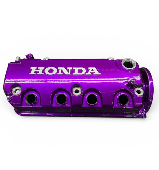 1992-2000 Honda Civic D Series Valve Cover Powder Coated Illusion Violet