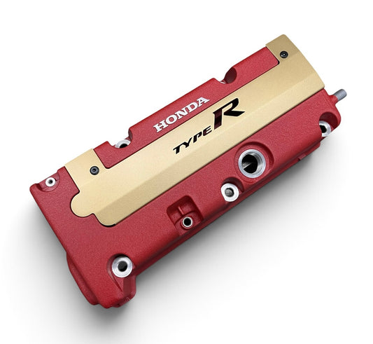 K20 K24 COIL PACK COVER FOR K-SERIES ALUMINUM POWDER COATED SATIN GOLD "TYPE R" Ver. 1