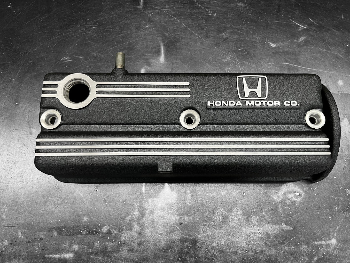 Honda Prelude Accord 86-89 Valve Cover 2.0 Powder Coated Wrinkle Black