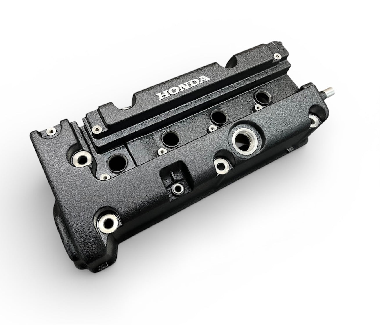 Honda K-SERIES K24 K20 Valve Cover Powder Coated WRINKLE BLACK Type R Civic RSX