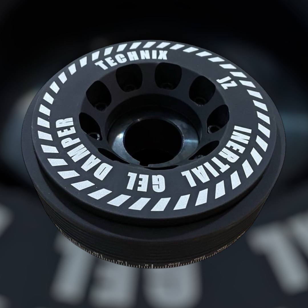 Harmonic Fluid Damper Crank Pulley for Toyota 1JZ 2JZ GE GTE Engines Technix Vibration Reduction Upgrade