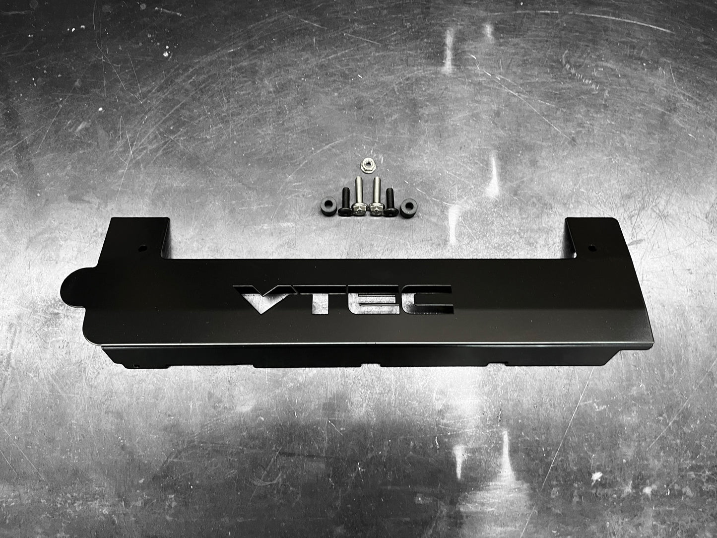 K20 K24 COIL PACK COVER FOR K-SERIES POWDER COATED SEMI GLOSS BLACK "VTEC"