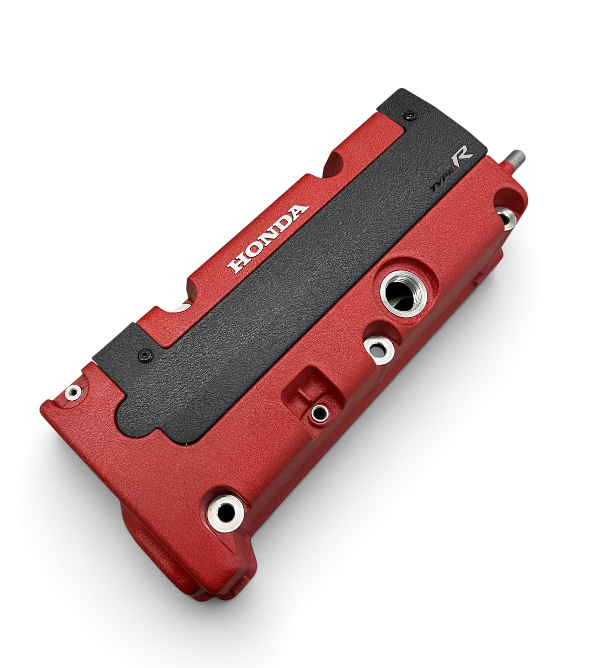 K20 K24 COIL PACK COVER FOR K-SERIES POWDER COATED WRINKLE BLACK ALUMINUM "TYPE R" Ver. 2