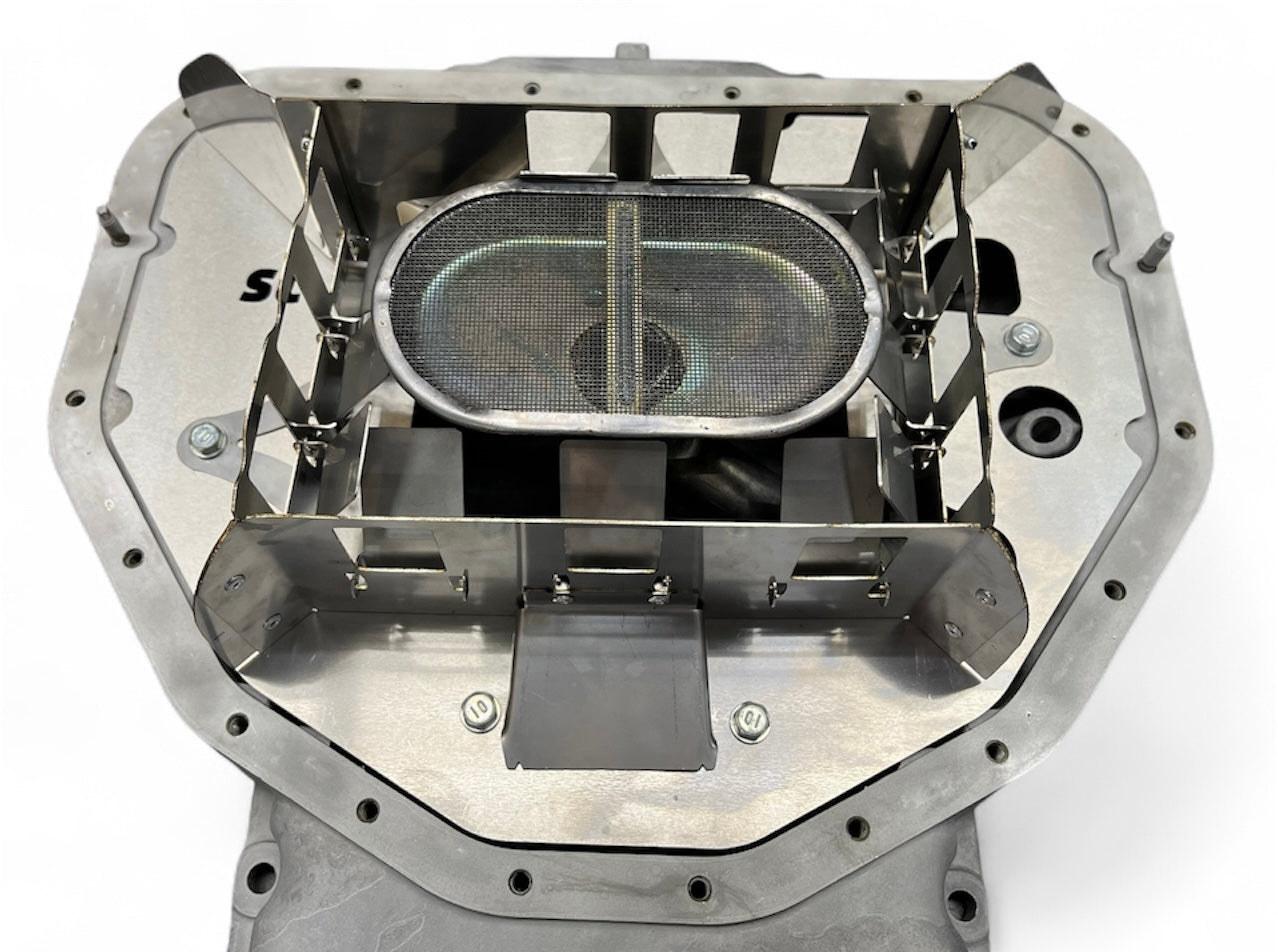 1JZ-GTE JDM Toyota Chaser Mark 2 Aristo Front Sump Oil Pan Baffle Anti Oil Starvation Upgrade Type F3