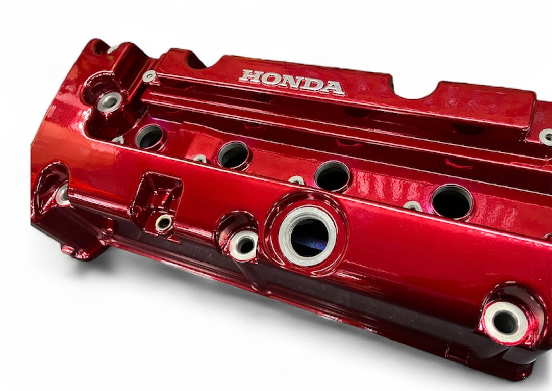 Honda K-SERIES K24 K20 Valve Cover Type R Civic RSX Powder CoatedCANDY RED