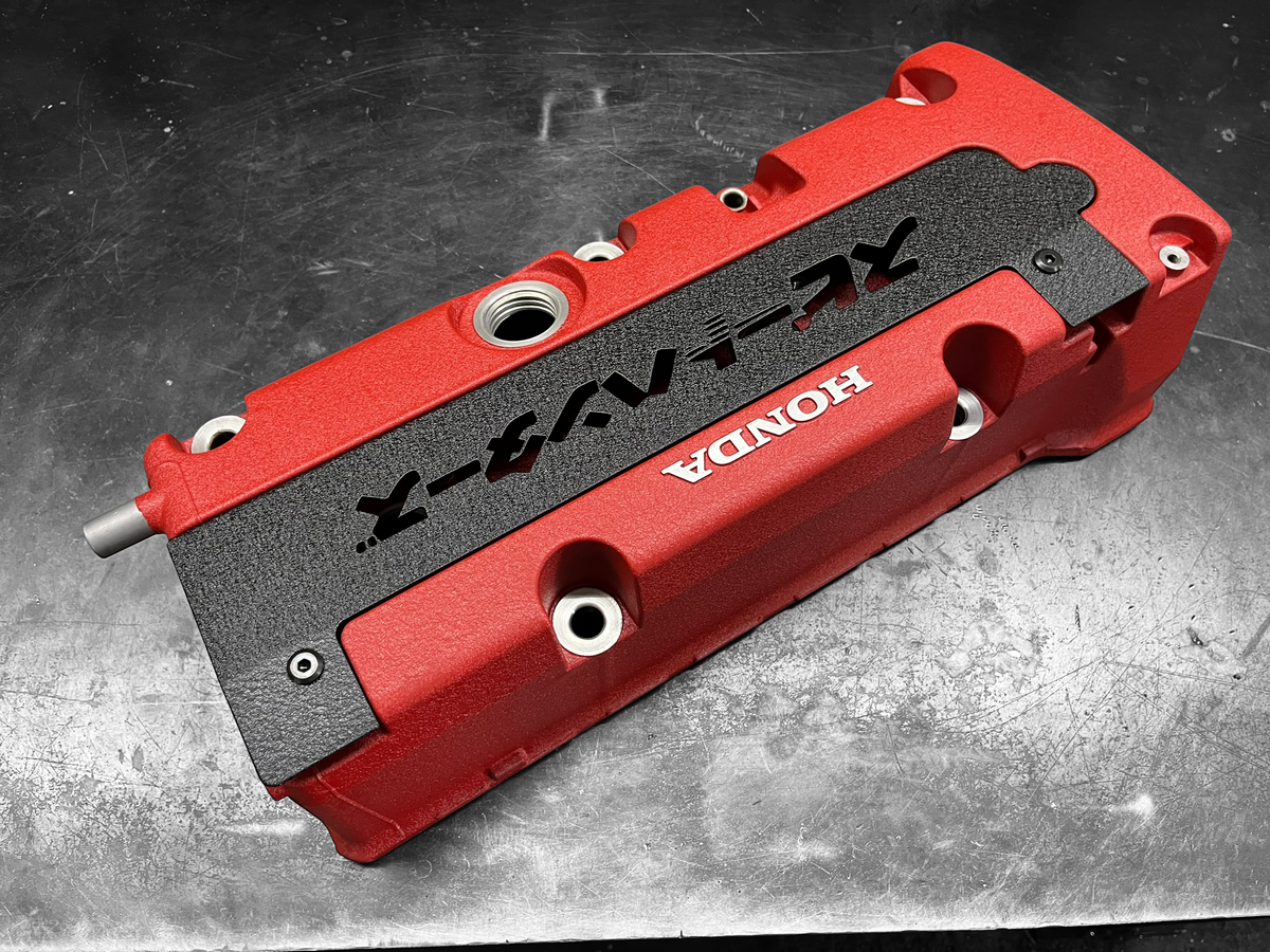 K20 K24 HONDA COIL PACK COVER K-SERIES POWDER COATED WRINKLE BLACK SPEEDHUNTERS