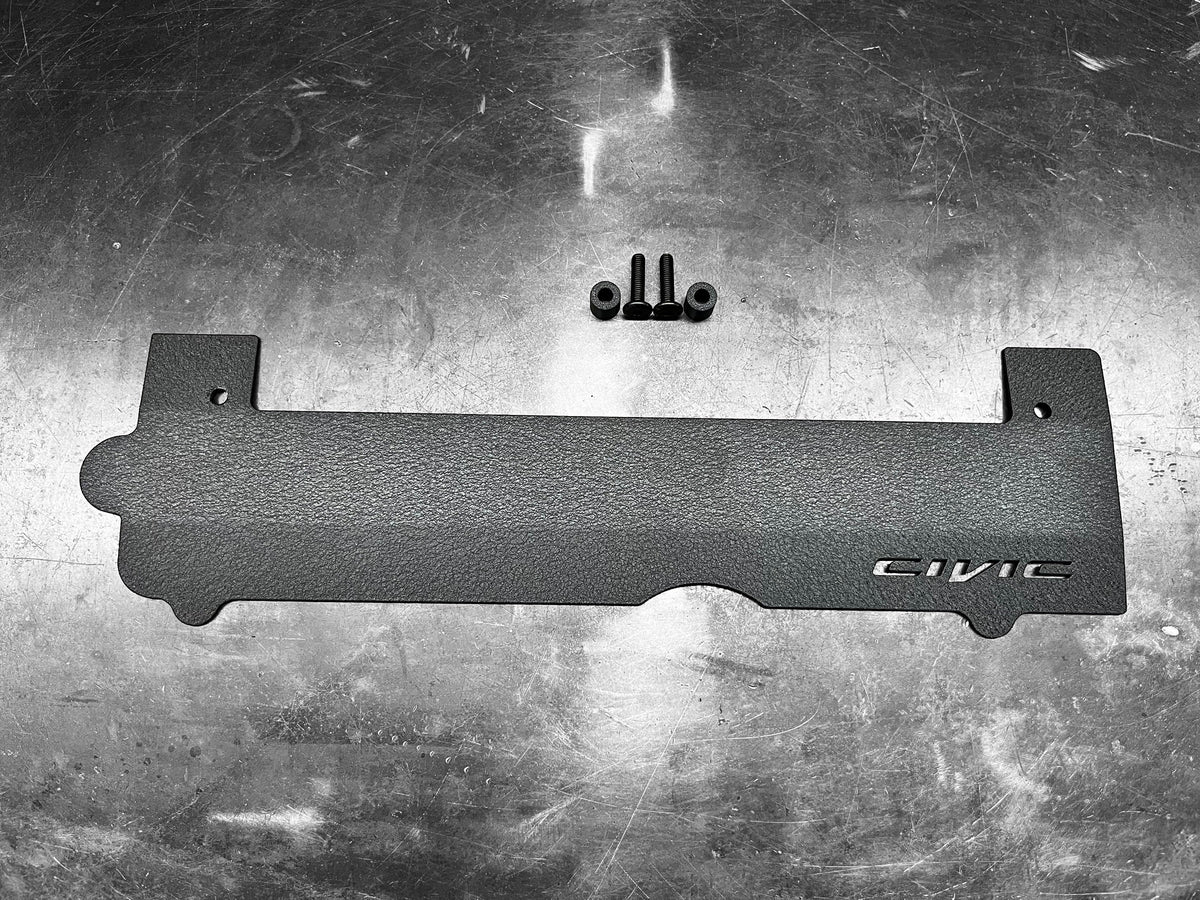 Honda K SERIES K24Z K24Z7 COIL PACK COVER CIVIC SI 9TH Gen WRINKLE BLACK “CIVIC” Ver. 2