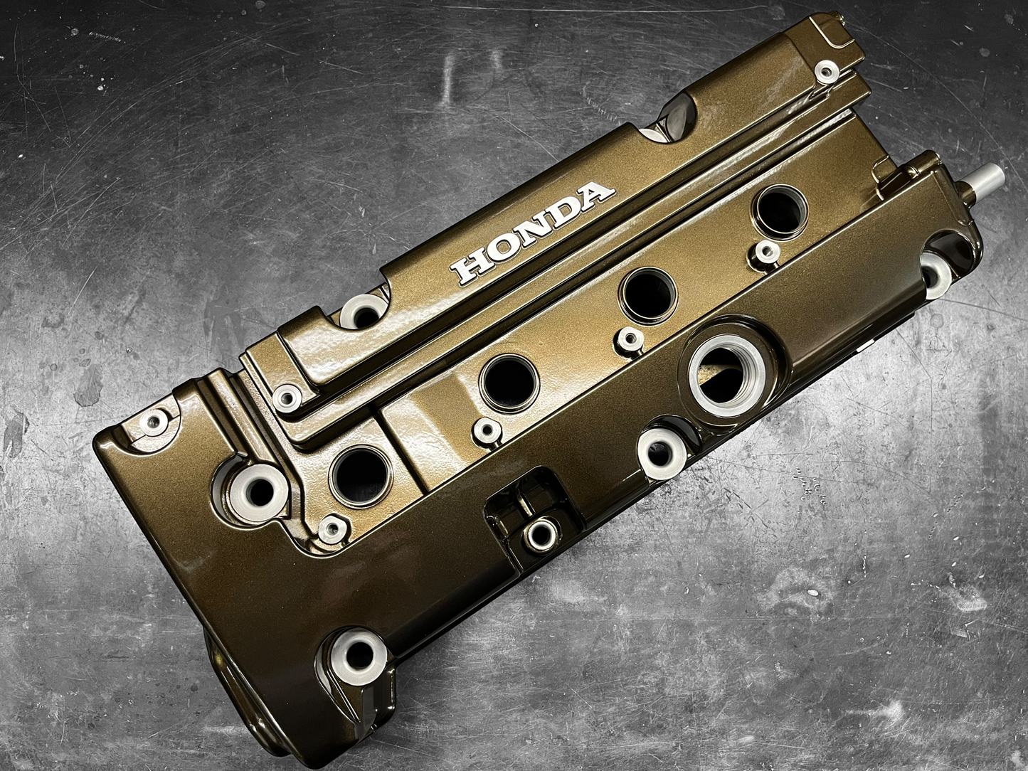 Honda K-SERIES K24 K20 Type R Civic RSX Valve Cover Powder Coated Bronze