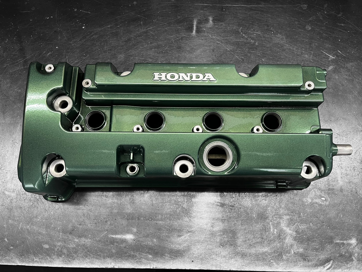 Honda K-SERIES K24 K20 Type R Civic RSX Valve Cover Powder Coated Emerald Green