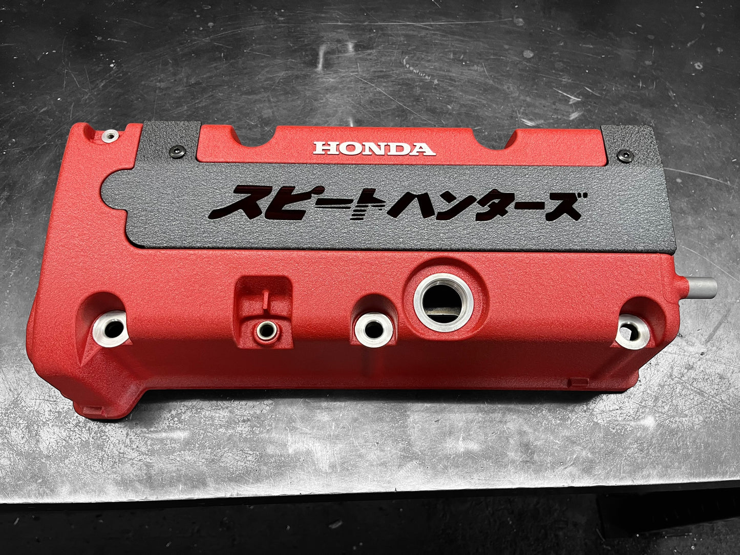 K20 K24 HONDA COIL PACK COVER K-SERIES POWDER COATED WRINKLE BLACK SPEEDHUNTERS