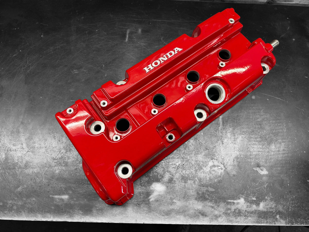 Honda K-SERIES K24 K20 Type R Civic RSX Valve Cover Powder Coated Glossy Red